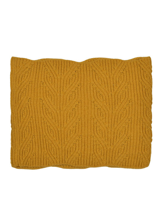 Stamion Women's Knitted Neck Warmer Yellow