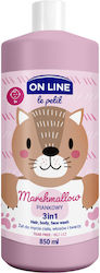 On Line Le Petit Marshmallow 3 In 1 Αφρόλουτρο / Σαμπουάν 850ml On Line Le Petit Marshmallow 3 In 1 Αφρόλουτρο / Σαμπουάν 850ml