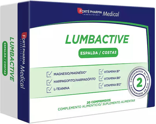 Forte Pharma Lumbactiv Συμπλήρωμα για την Υγεία των Αρθρώσεων 20 ταμπλέτες