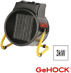 GeHock Βιομηχανικό Ηλεκτρικό Αερόθερμο 3kW GeHock Βιομηχανικό Ηλεκτρικό Αερόθερμο 3kW