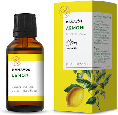 Kanavos Essential Oil Lemon 20ml