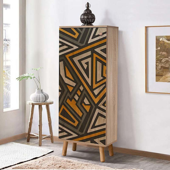 Organizatoare Pantofi Din Lemn Soho Cu 8 Rafturi Sonoma 50x38x135cm GP052-0007,1