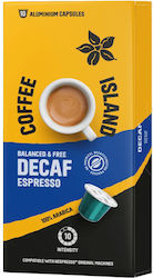 Coffee Island Еспресо Безкофеинов 10капси