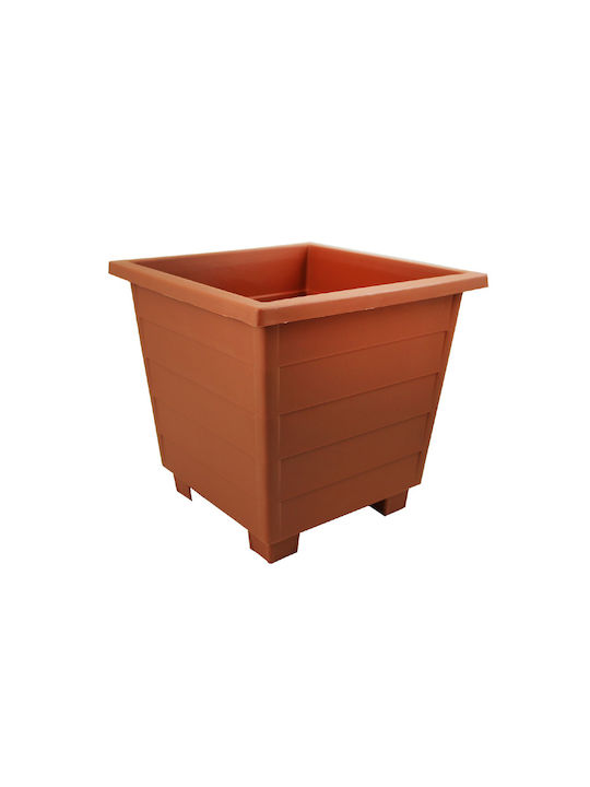 Sic Plast Γλάστρα Πλαστική Τερακότα 32x32x30εκ.