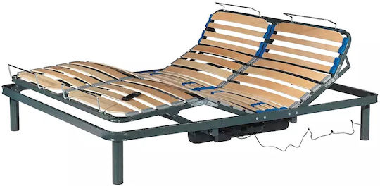 Ergonomischer Rahmen für Halb-Doppelbett 110x200cm
