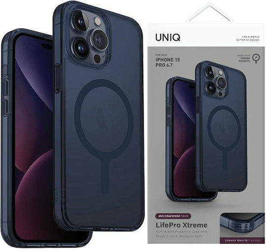 Uniq Lifepro Xtreme Back Cover Σιλικόνης / Πλαστικό Μπλε (iPhone 15 Pro Max)