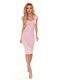 Numoco Midi Dress Pink