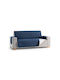 Mc Decor Sumba Waterproof Elastic Cover for Four Seater sofa Blue Light Grey 230x250cm 1pcs MCL.AK.SUMBA TE MPLE