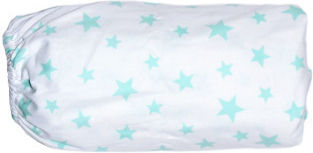 Baby Star Baby Bettlaken Für Krippe Baumwolle Weiß 115x185cm