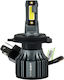 NovSight Lamps Car H4 LED 6500K Cold White 12-24V 36W 1pcs