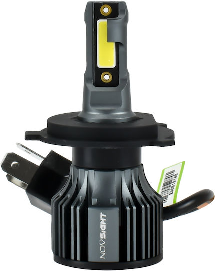 NovSight Lamps Car H4 LED 6500K Cold White 12-24V 36W 1pcs