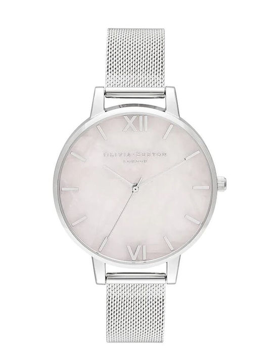 Olivia Burton Women's Watch with Silver Metal Bracelet