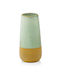 Polnix Decorative Vase Turquoise 13x13x27cm