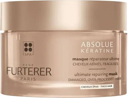 Rene Furterer Absolue Keratine Ultimate Repairing Μάσκα Μαλλιών για Επανόρθωση με Κερατίνη 200ml