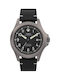 Timex Expedition North Ανδρικό Ρολόι Αυτόματο με Μαύρο Καουτσούκ Λουράκι