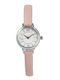 Olivia Burton Women's Watch with Pink Leather Strap