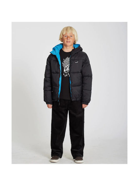 Volcom Kids Quilted Jacket Black