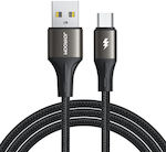Joyroom SA25-AM3 Geflochten USB 2.0 auf Micro-USB-Kabel Schwarz 1.2m (053839) 1Stück