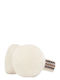 Earmuff Knitted in Ecru color