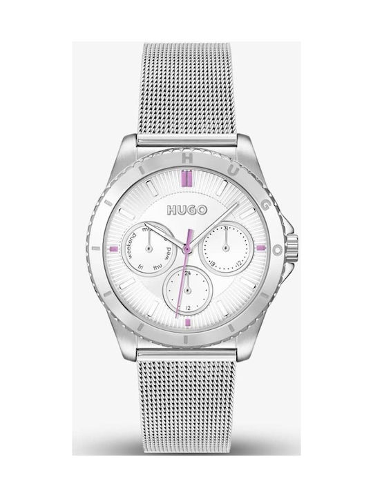 Hugo Boss Uhr mit Silber Metallarmband