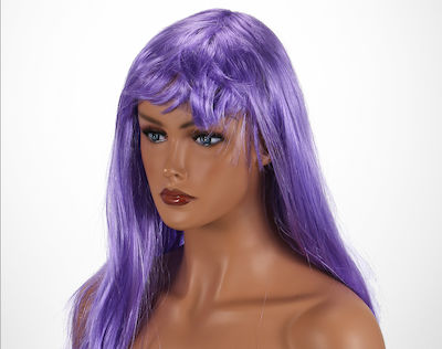 Carnival Wig Straight Purple