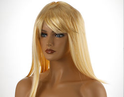 Carnival Wig Straight Gold