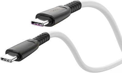 XO USB-C to Lightning Cable 27W Λευκό 1m (16.005.0300)