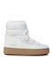 Snow Boots Ltrack Low Nylon Wp White