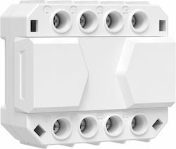 Sonoff S-mate Smart Ενδιάμεσος Διακόπτης Απλός Bluetooth σε Λευκό Χρώμα