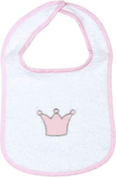 Baby Star Princess Lätzchen aus 100% Baumwolle mit Bügelverschluss und Schlaufe für 6 m+