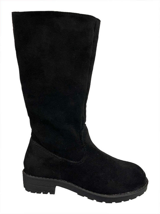 Ustyle Suede Kinderstiefel mit Reißverschluss S...