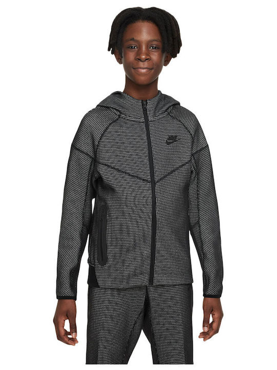 Nike Athletic Kids Cardigan Cotton with Hood Gr...