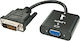 Lindy 38189 Конвертор DVI-D Мъжки към VGA Женски