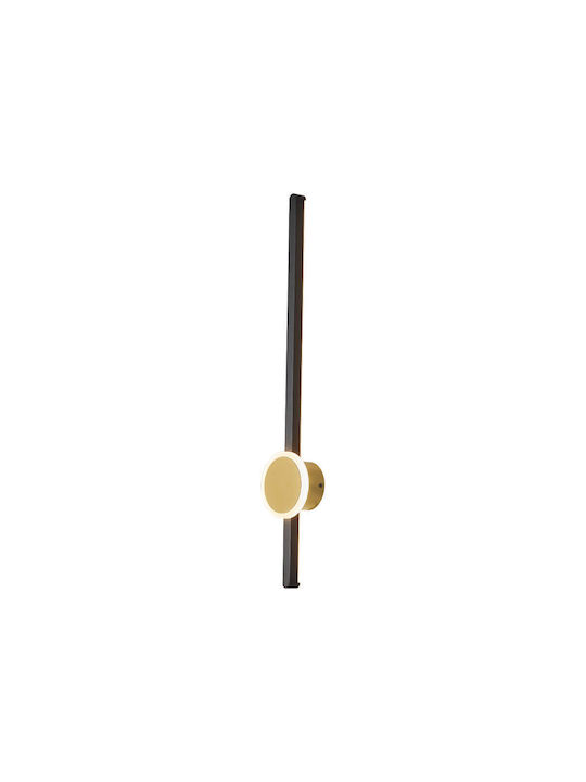 Braytron Lamp Wall Gold 12x6cm