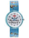 Lee Cooper Kinder-Analoguhr mit Kautschuk/Plastikarmband Blau