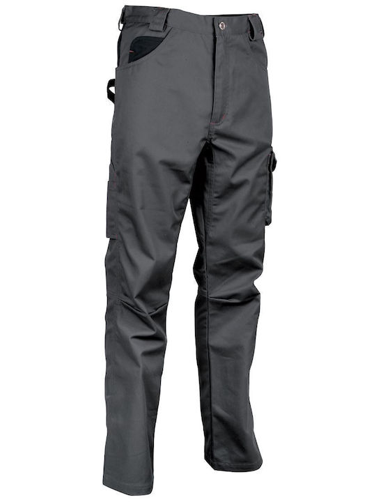 Cofra Drill Work Trousers Gray