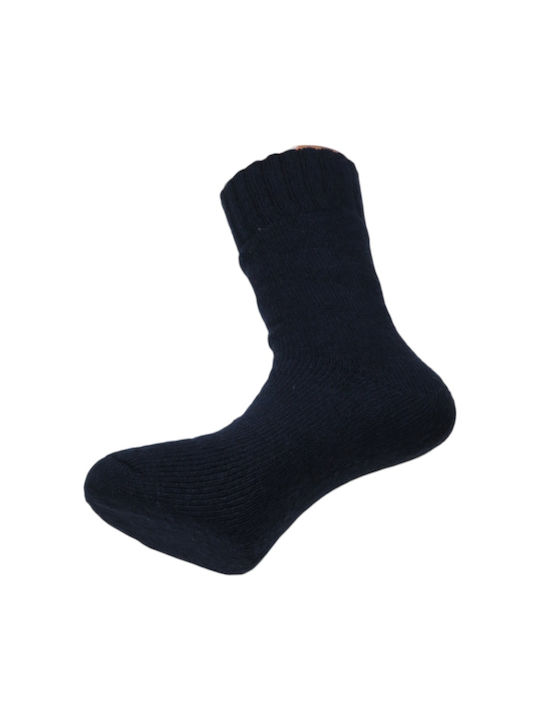 Privato Herren Thermo Socken Blau