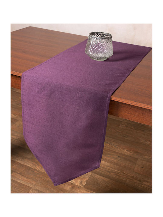 Silk Fashion Runner Purple 40x175cm