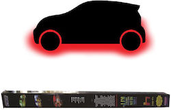 Autoline Interior Decorative Car Lighting Red