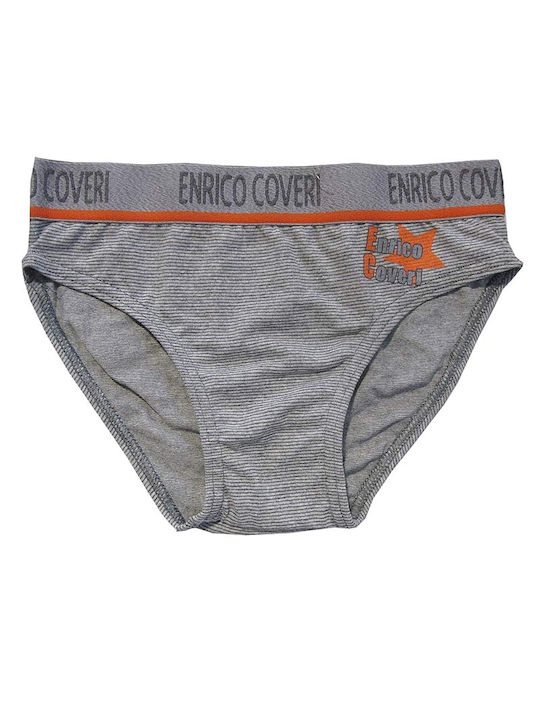 Enrico Coveri Kids Brief Gray 1pcs