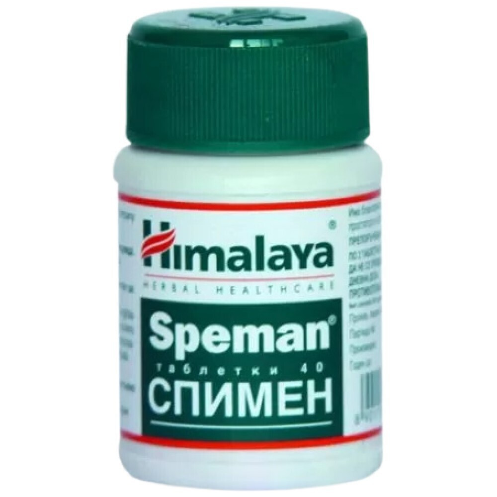 Himalaya Herbals Speman　スペマン　7個セット Himalaya Speman Tablets Set of 2 – Riar Mart