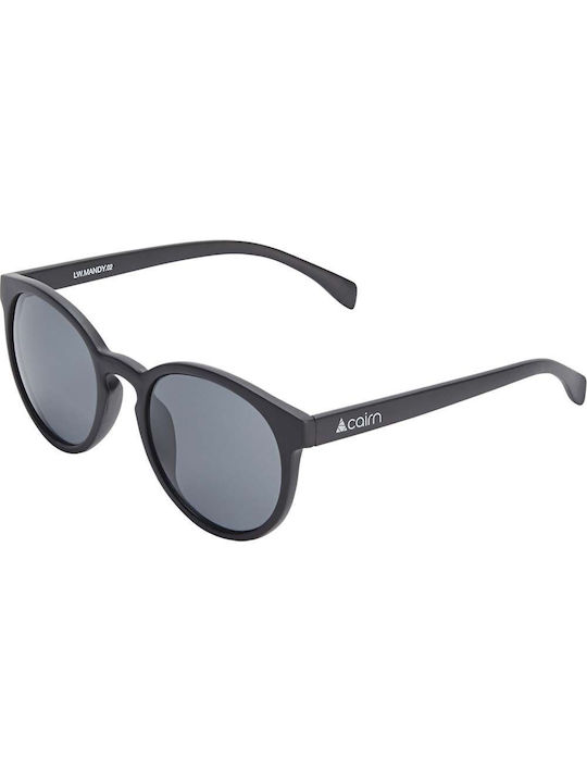 Cairn Sunglasses with Black Frame and Black Lens LWMANDY02TU