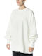 Women's Long Sleeve Sweater Cotton Beige