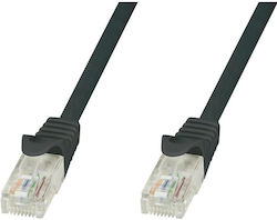 Techly ICOC CCA6U-020-BKT U/UTP Cat.6 Καλώδιο Ethernet 2m Μαύρο