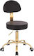 Salon Stools Räder Friseursalon- und Spa-Hocker Schwarz
