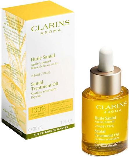 Clarins Santal Λάδι Προσώπου για Λάμψη 30ml