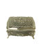 Karvounis Jewellery Box Metal 9.5x7.5x5.8cm