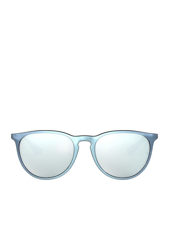 Ray Ban Erika Damen Sonnenbrille mit Blau Geste...