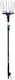 Zanon Karbonium Evo Olive Harvester Battery 12V 500W Type Rake with Rod and Weight 2.5kg