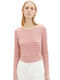 Tom Tailor Women's Blouse Long Sleeve Striped ROSE